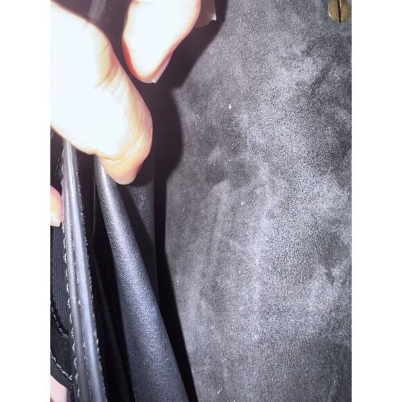 CHRISTIAN DIOR J'Adior Medium Leather Flap Chain Shoulder Bag Black - Picture 7 of 12